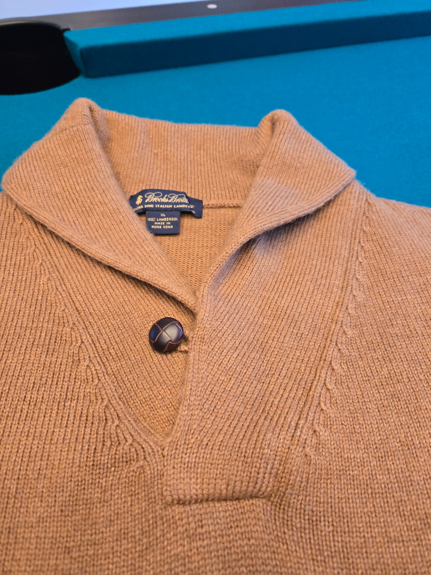 Brooks Brothers Extra Fine Italian Lambswool Sweater