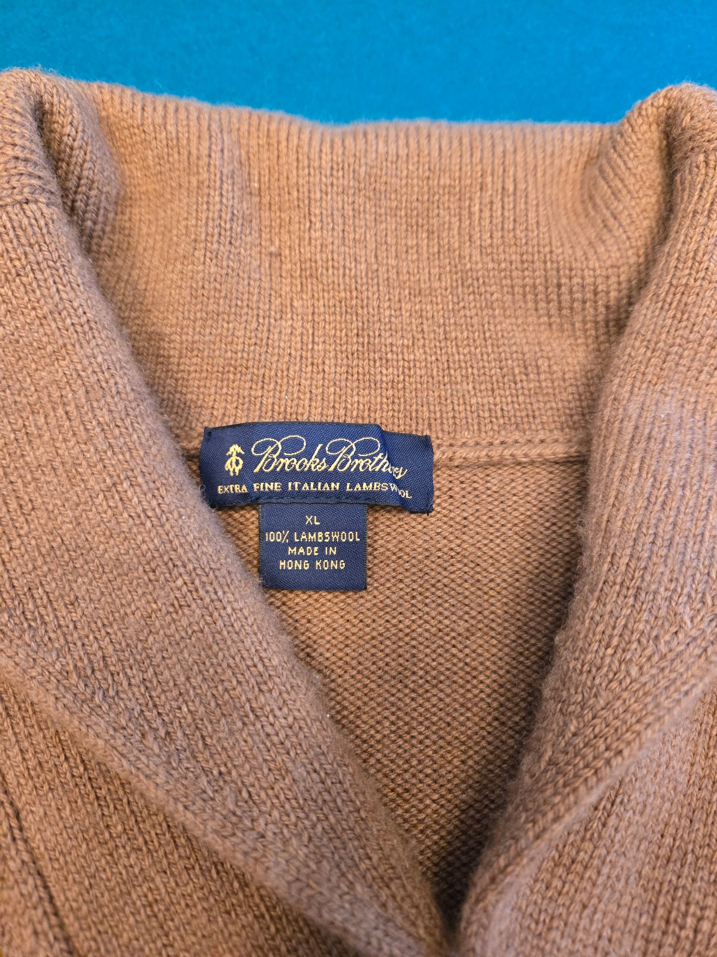 Brooks Brothers Extra Fine Italian Lambswool Sweater