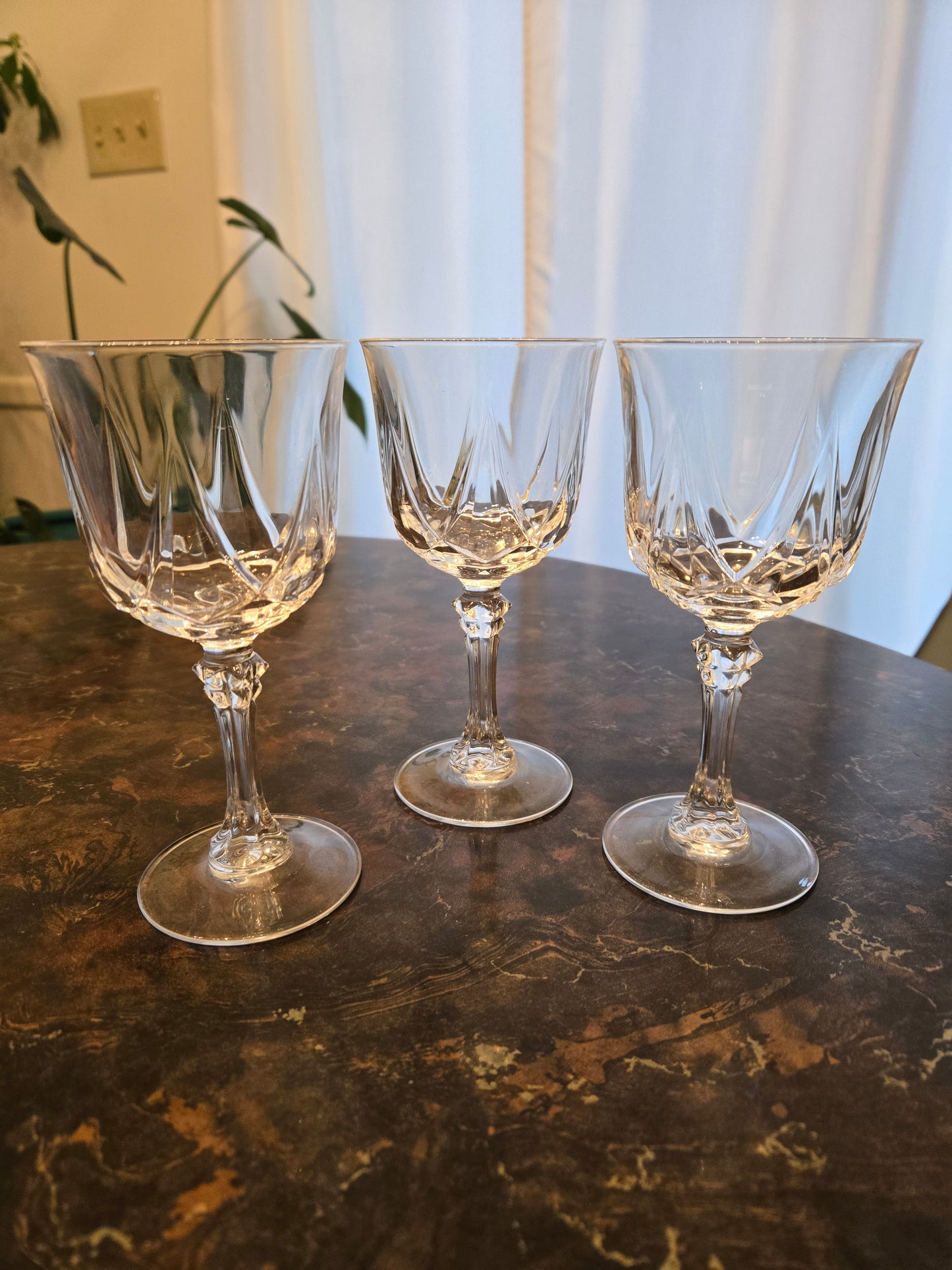 AUTEUIL Crystal Cristal D'Arques-Durand Goblets/Wine Glasses