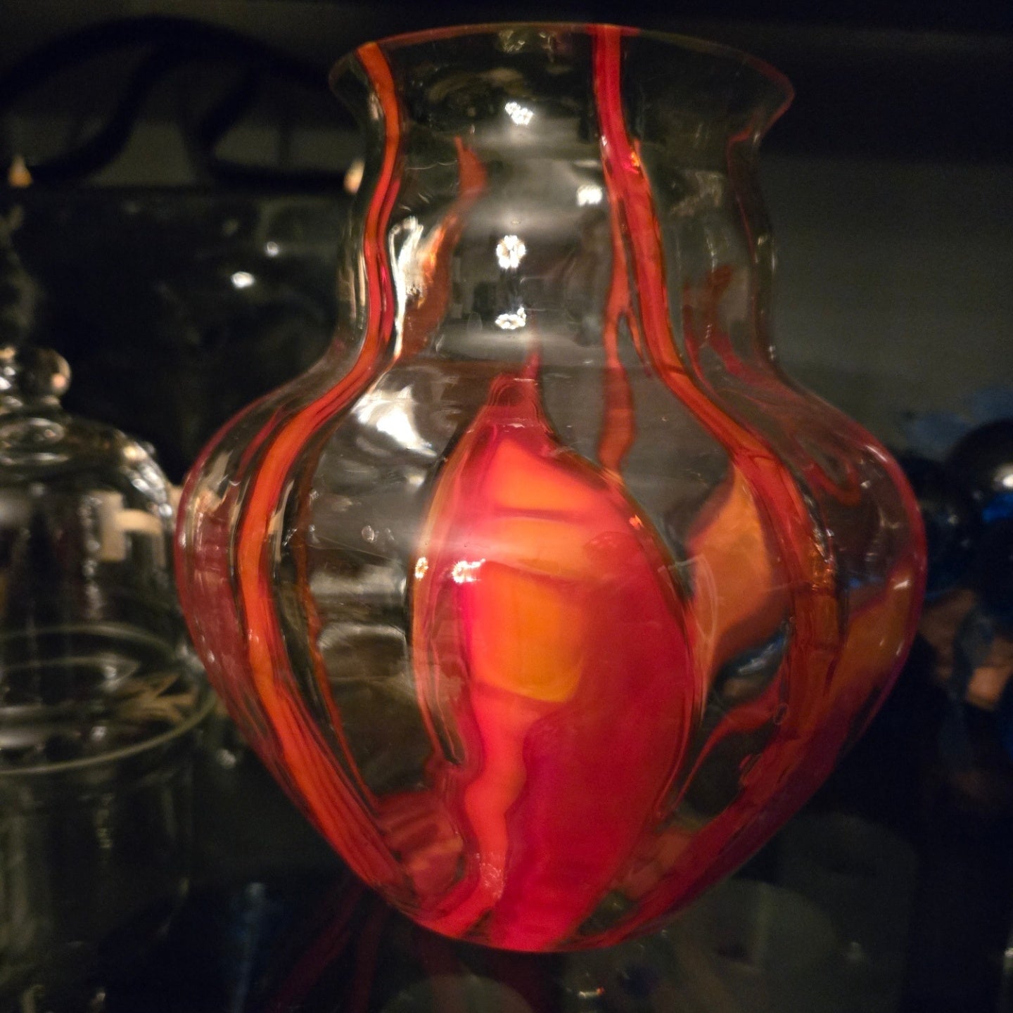 Kralik Czechoslovakia Bohemian Uranium Glass Vase