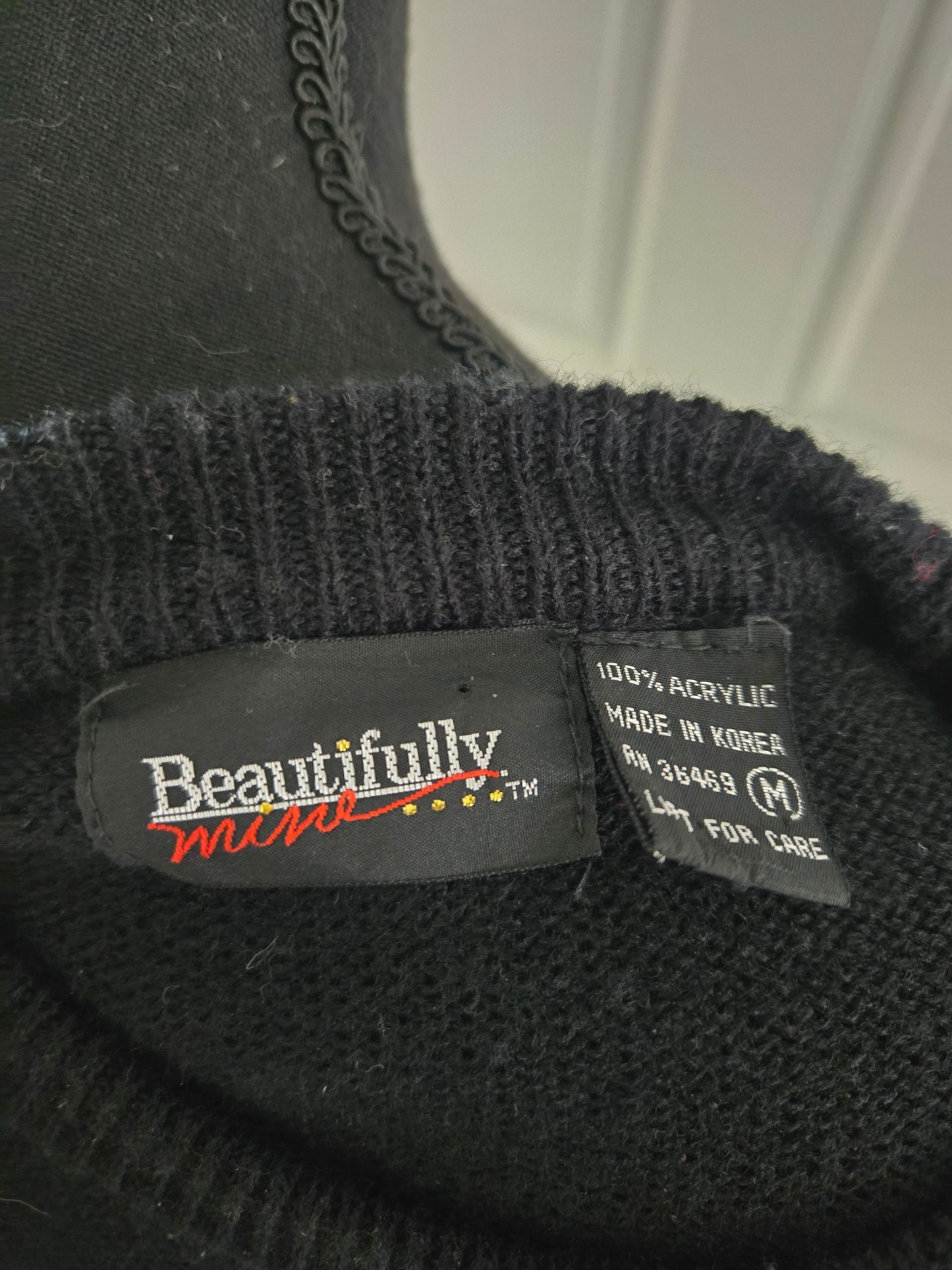 Beautifully Mine Sequin Bow Sweater