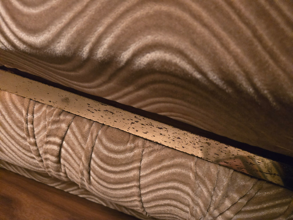 1980s Clamshell Sectional Sofa Set w/Chaise