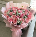 Bouquet 2 Dozen Pink Roses
