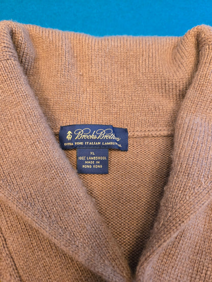 Brooks Brothers Extra Fine Italian Lambswool Sweater