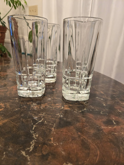 Libbey Squire Glass Tumblers