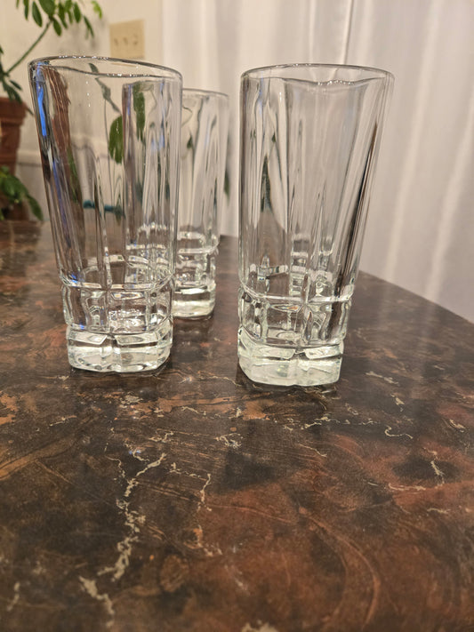 Libbey Squire Glass Tumblers