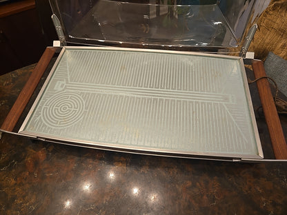 Vintage Salton Hotray Automatic Food Warmer w/ Acrylic Bubble Cover