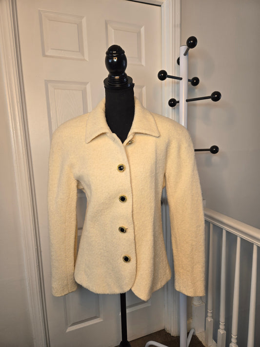 Lord & Taylor Boucle Knit Jacket
