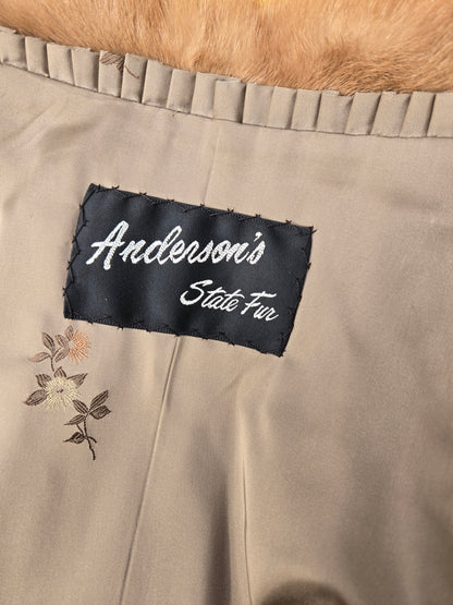 Anderson's State Fair Mink Hip Coat