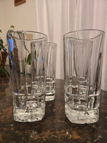 Libbey Squire Glass Tumblers