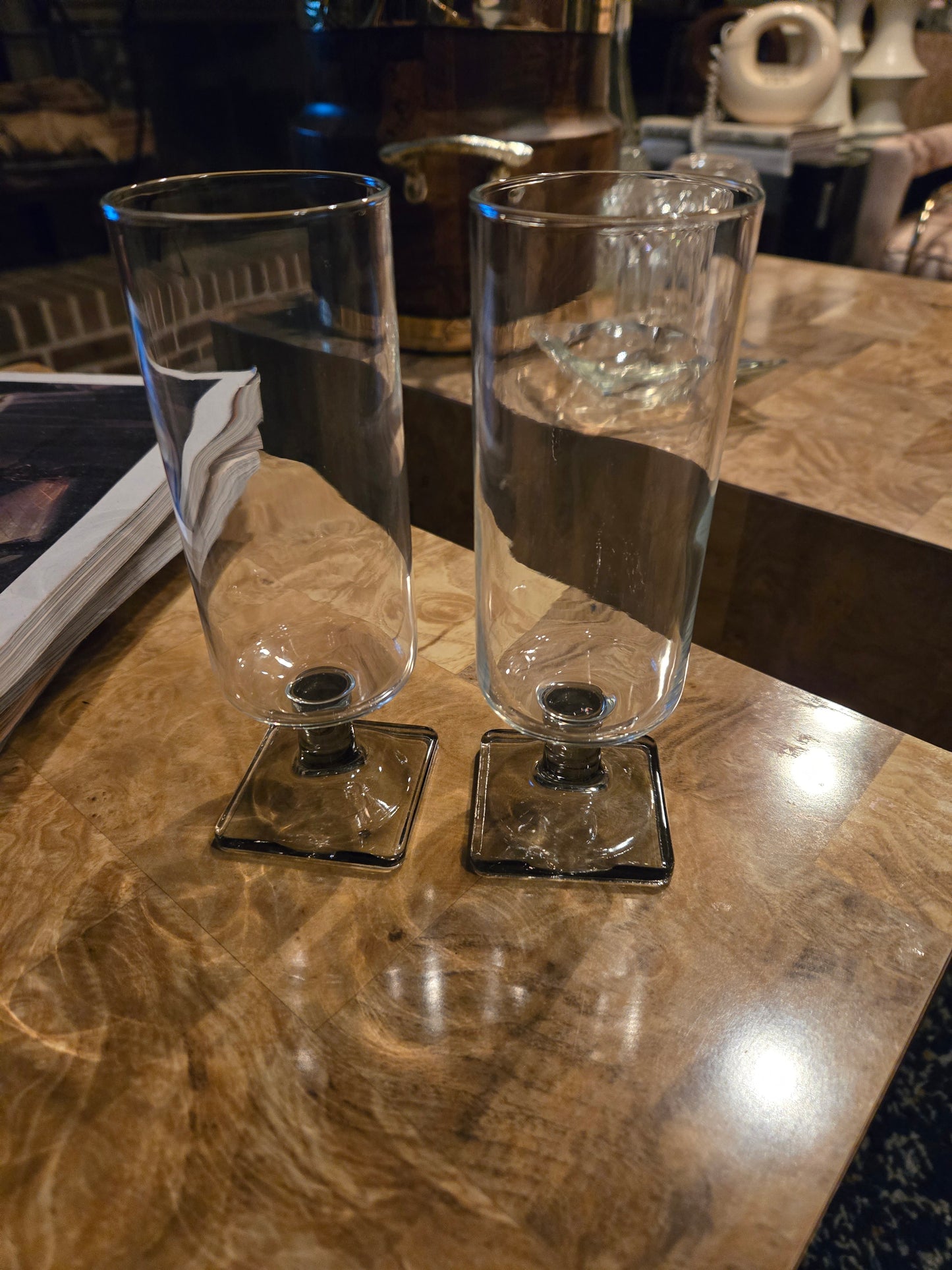 Federal Nordic Midnight Champage/Dessert Flutes