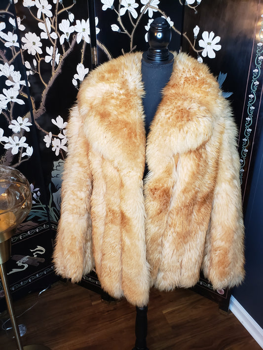 Dino Ricco American Lambskin Fur Coat