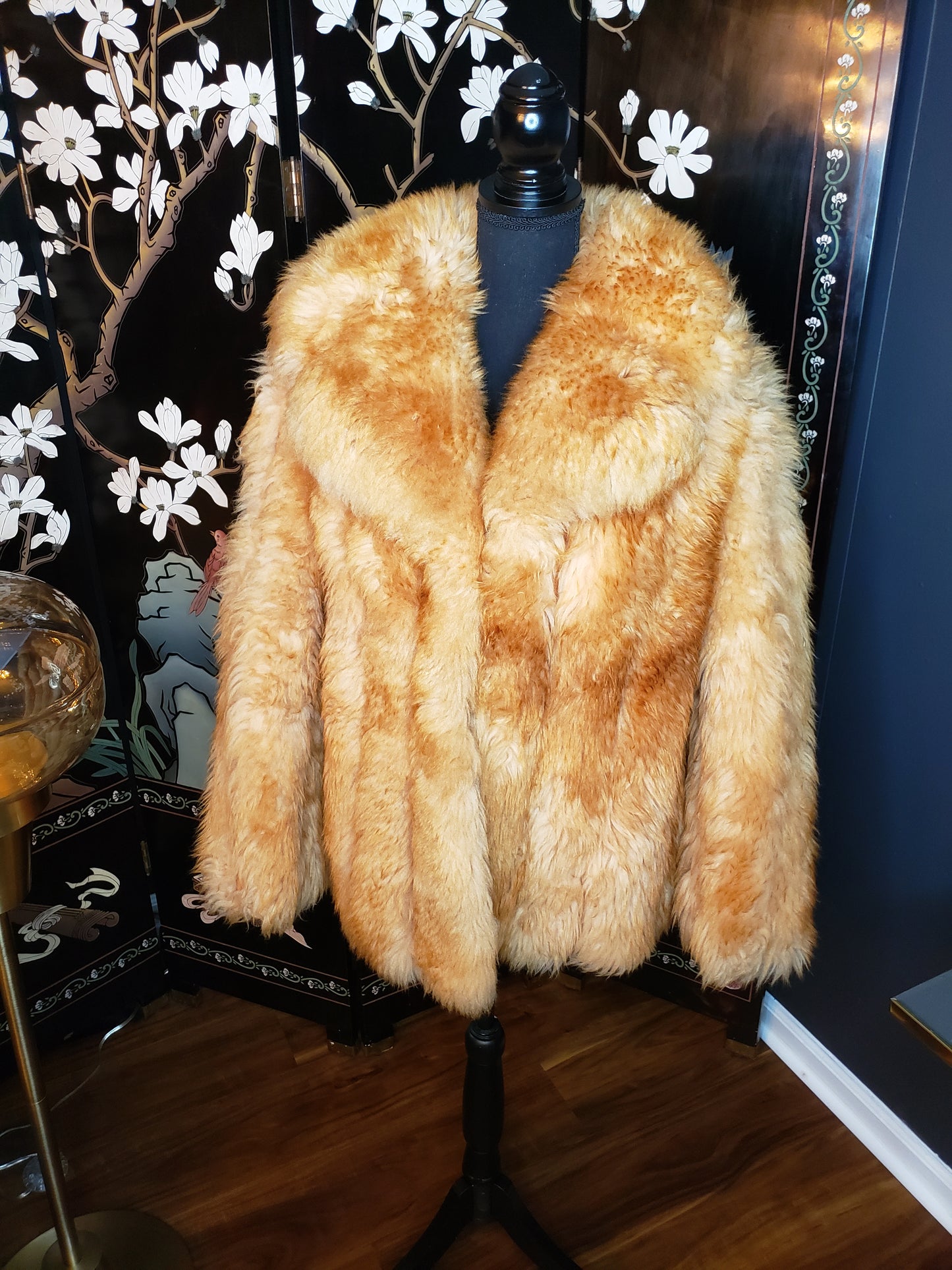 Dino Ricco American Lambskin Fur Coat