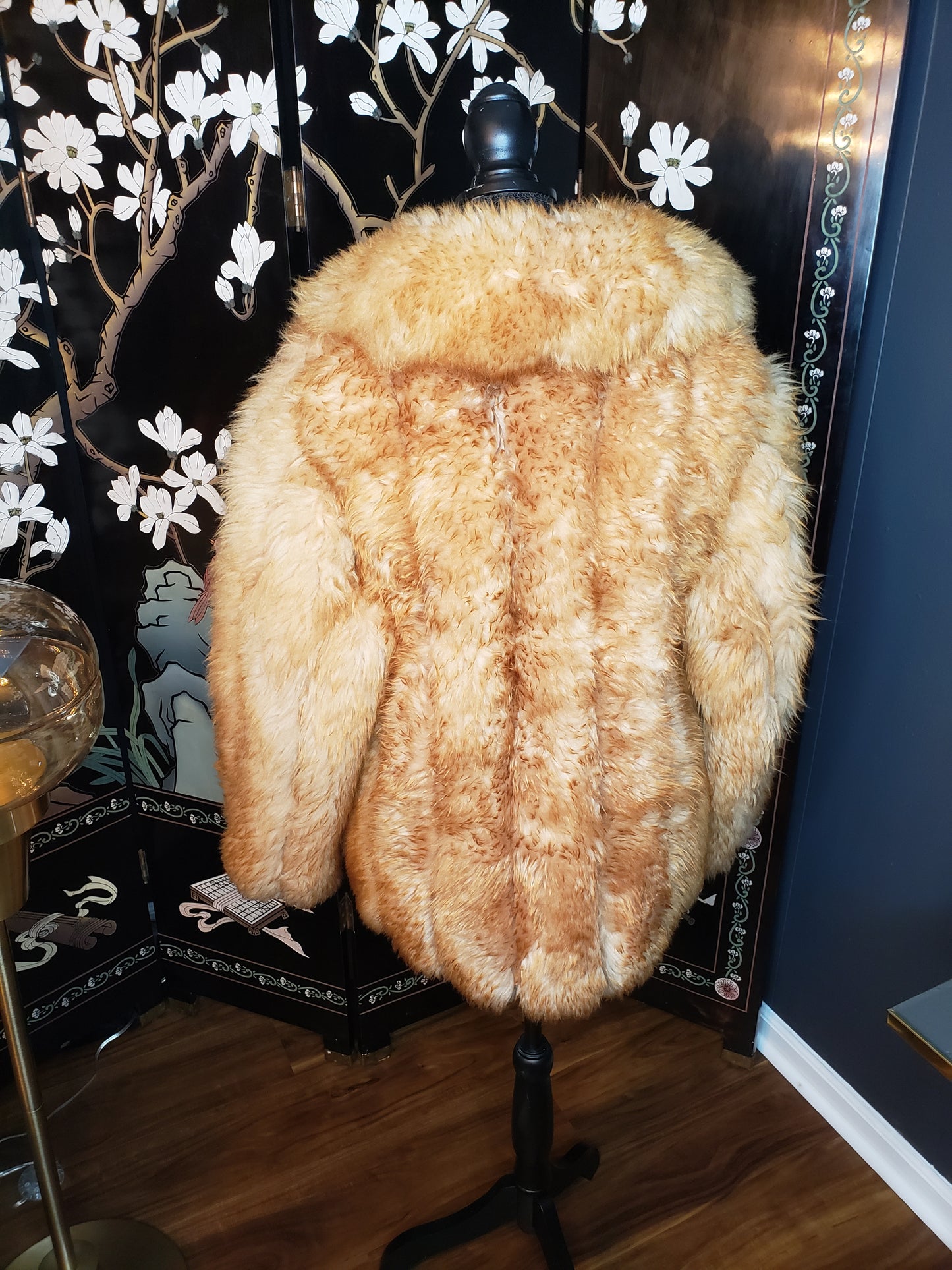 Dino Ricco American Lambskin Fur Coat