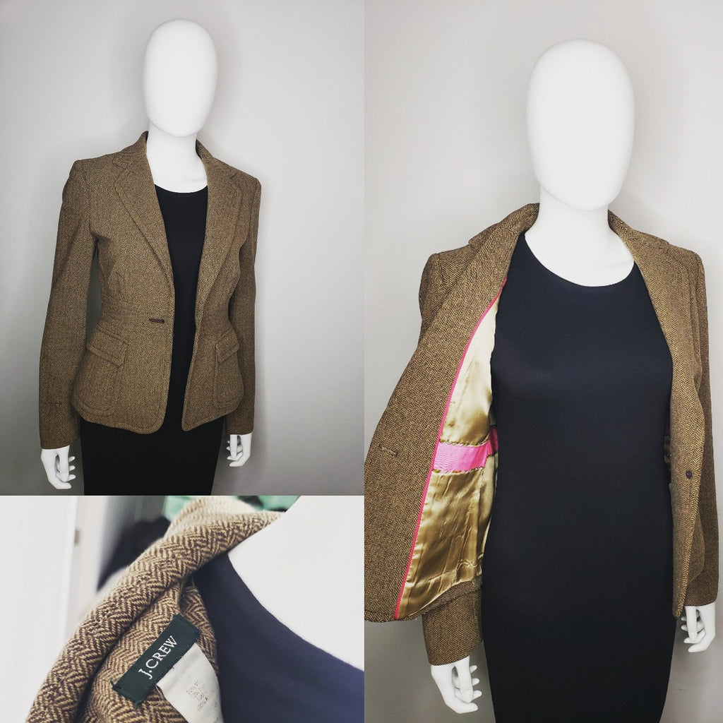 J Crew Tweed Sport Coat
