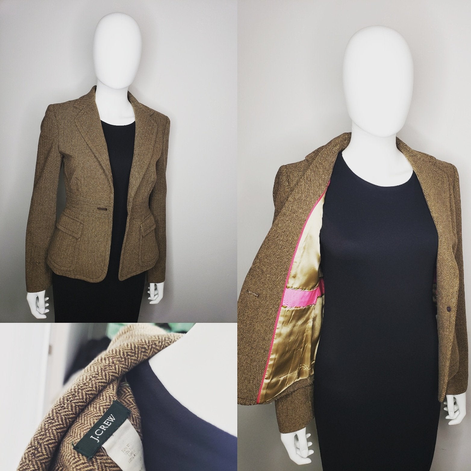 J Crew Tweed Sport Coat