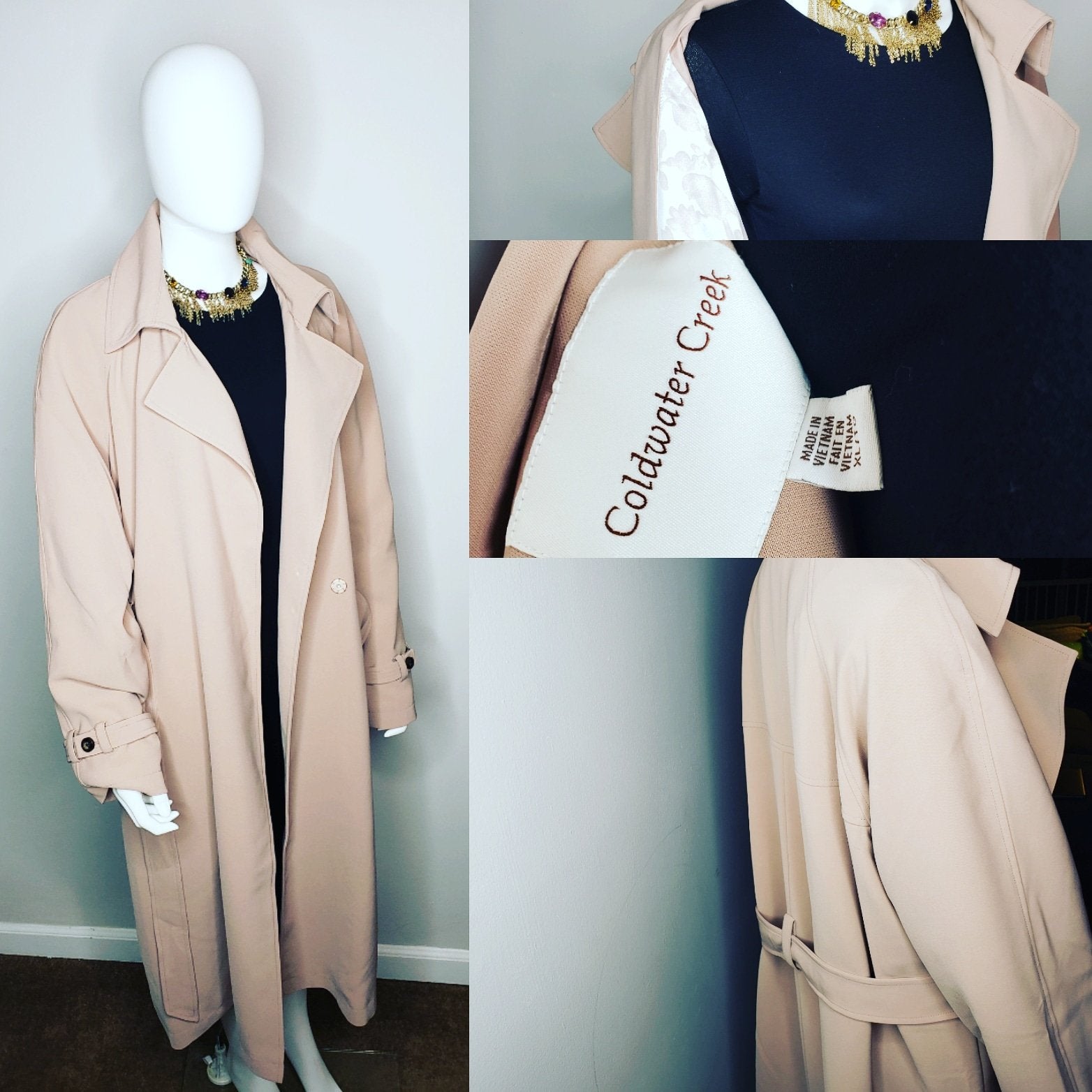 Coldwater Creek Trench Coat